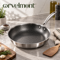 Orvelmont™ Honeycomb Stainless Steel Frying Pan