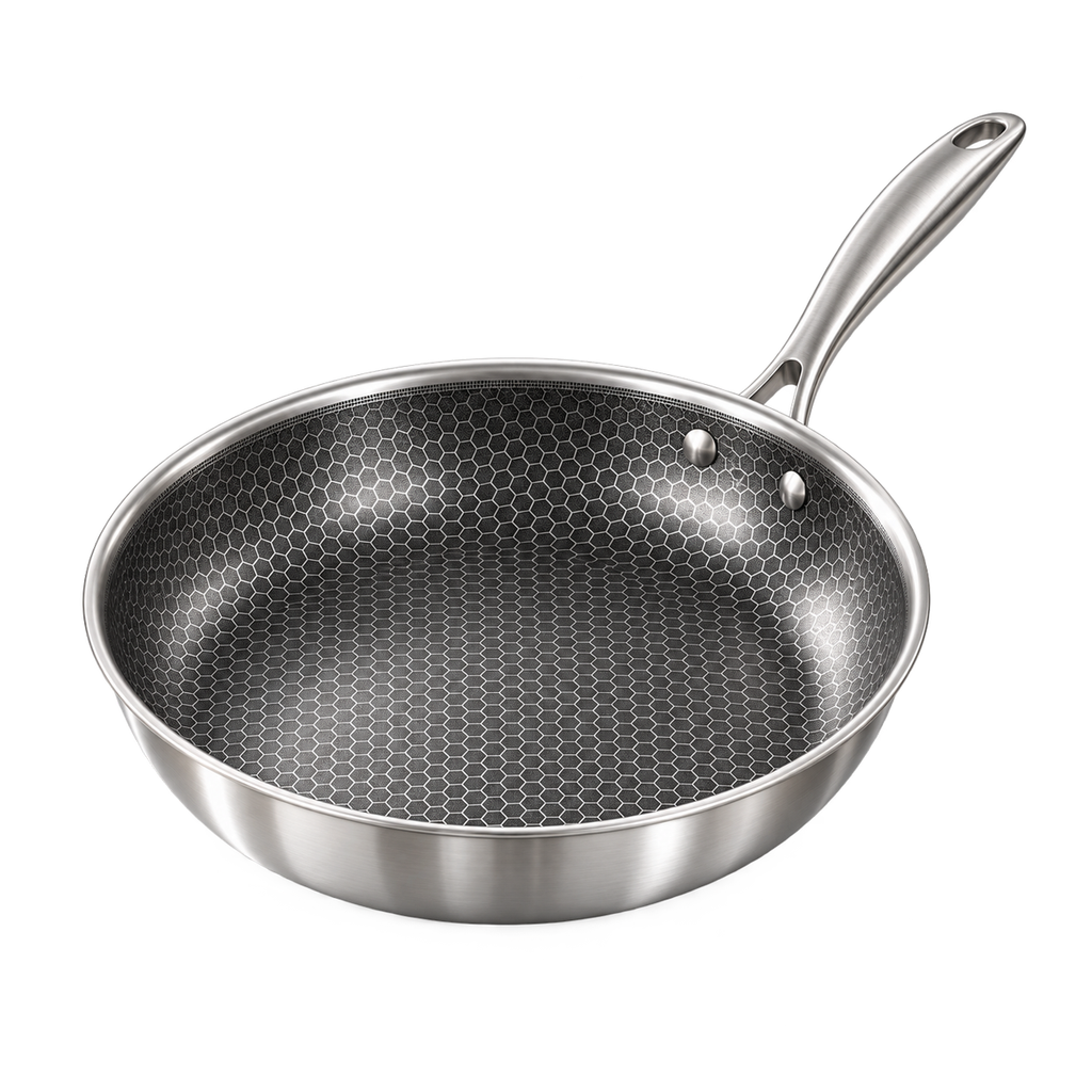 Orvelmont™ Honeycomb Stainless Steel Frying Pan