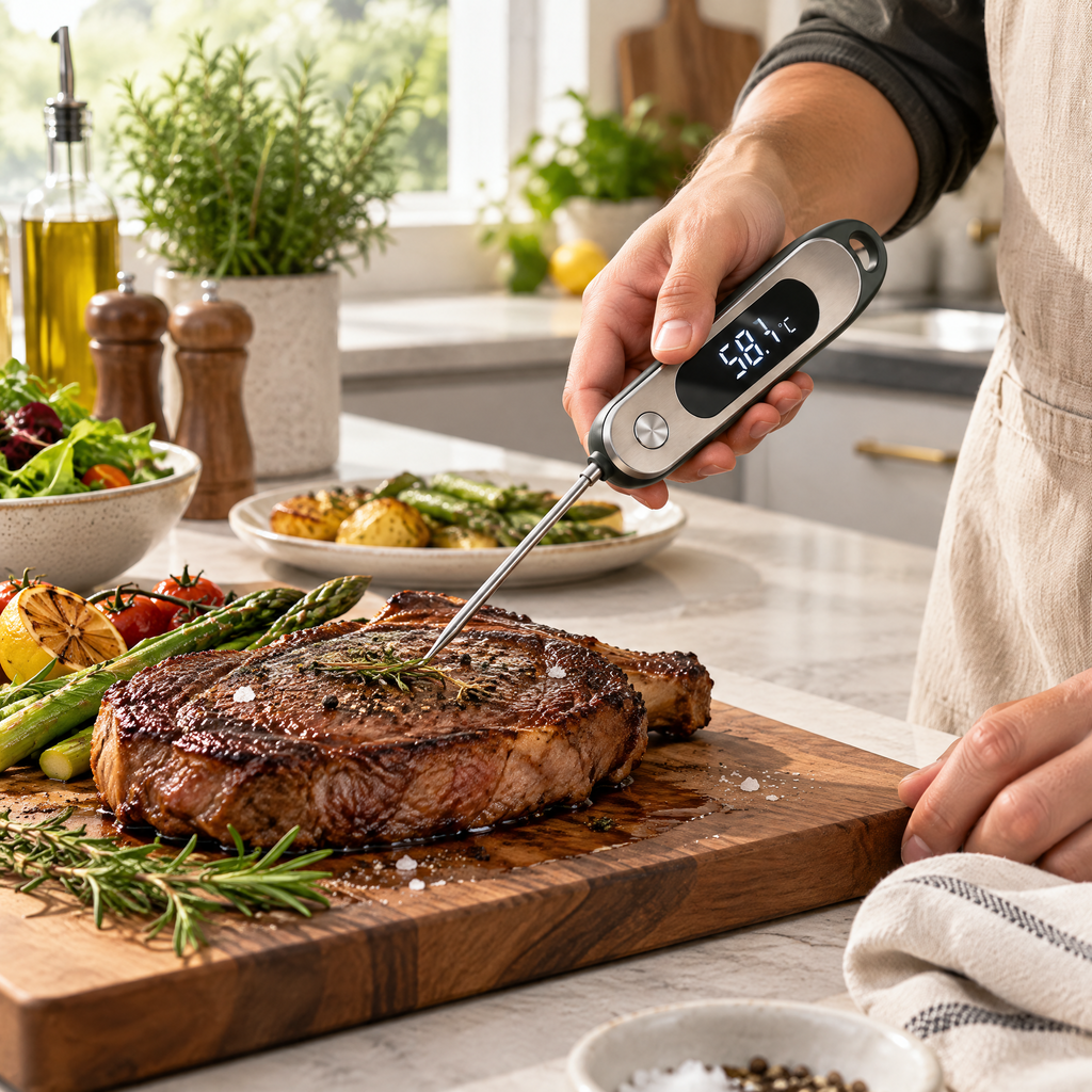 Orvelmont™ Instant-Read Digital Meat Thermometer