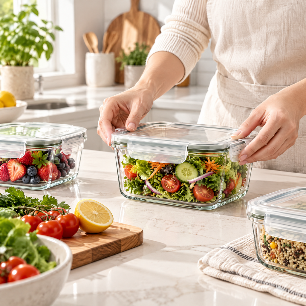 Orvelmont™ Glass Food Storage Container Set
