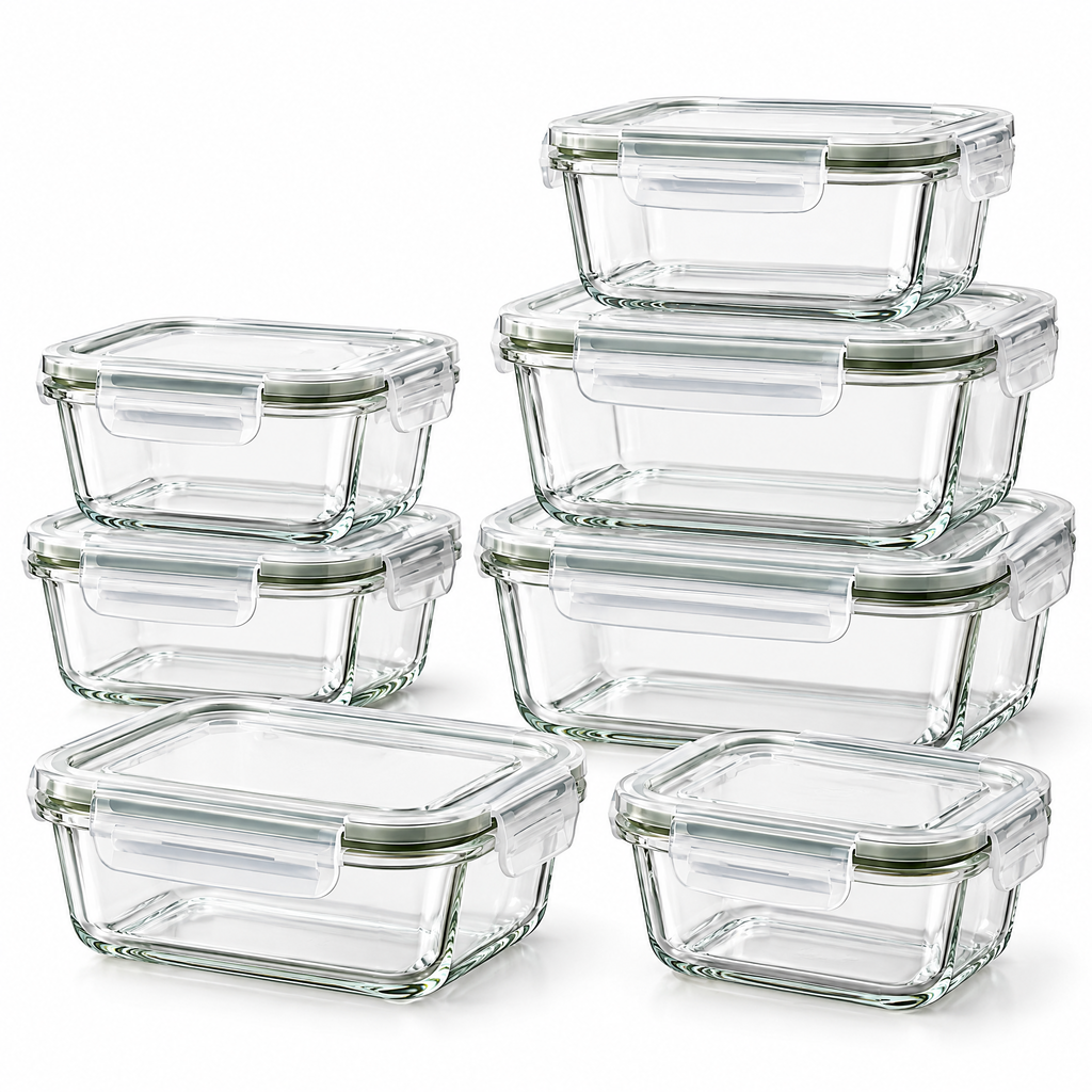 Orvelmont™ Glass Food Storage Container Set