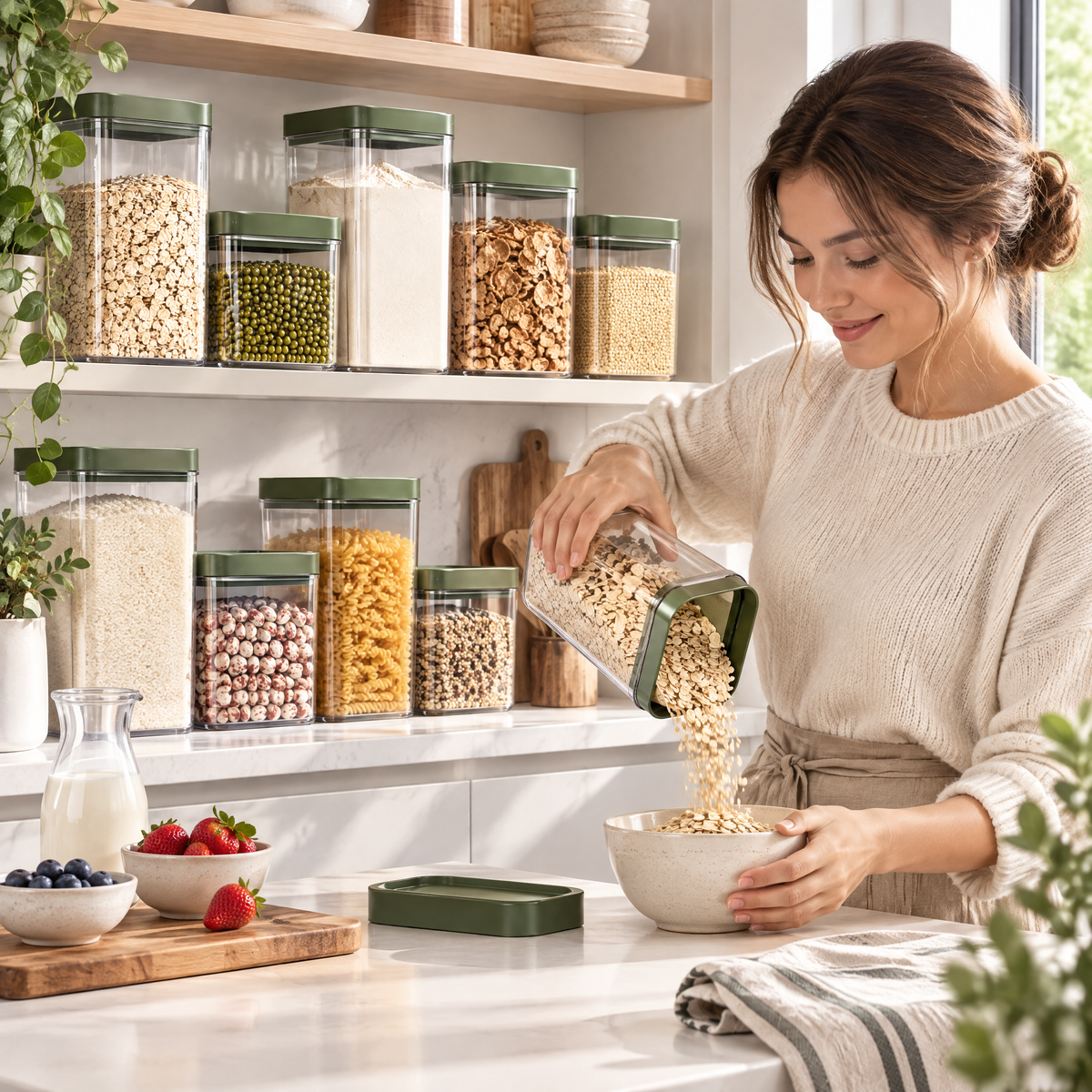 Orvelmont™ Modular Pantry Storage Container Set