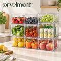Orvelmont™ Stackable Refrigerator Organizer Bin Set