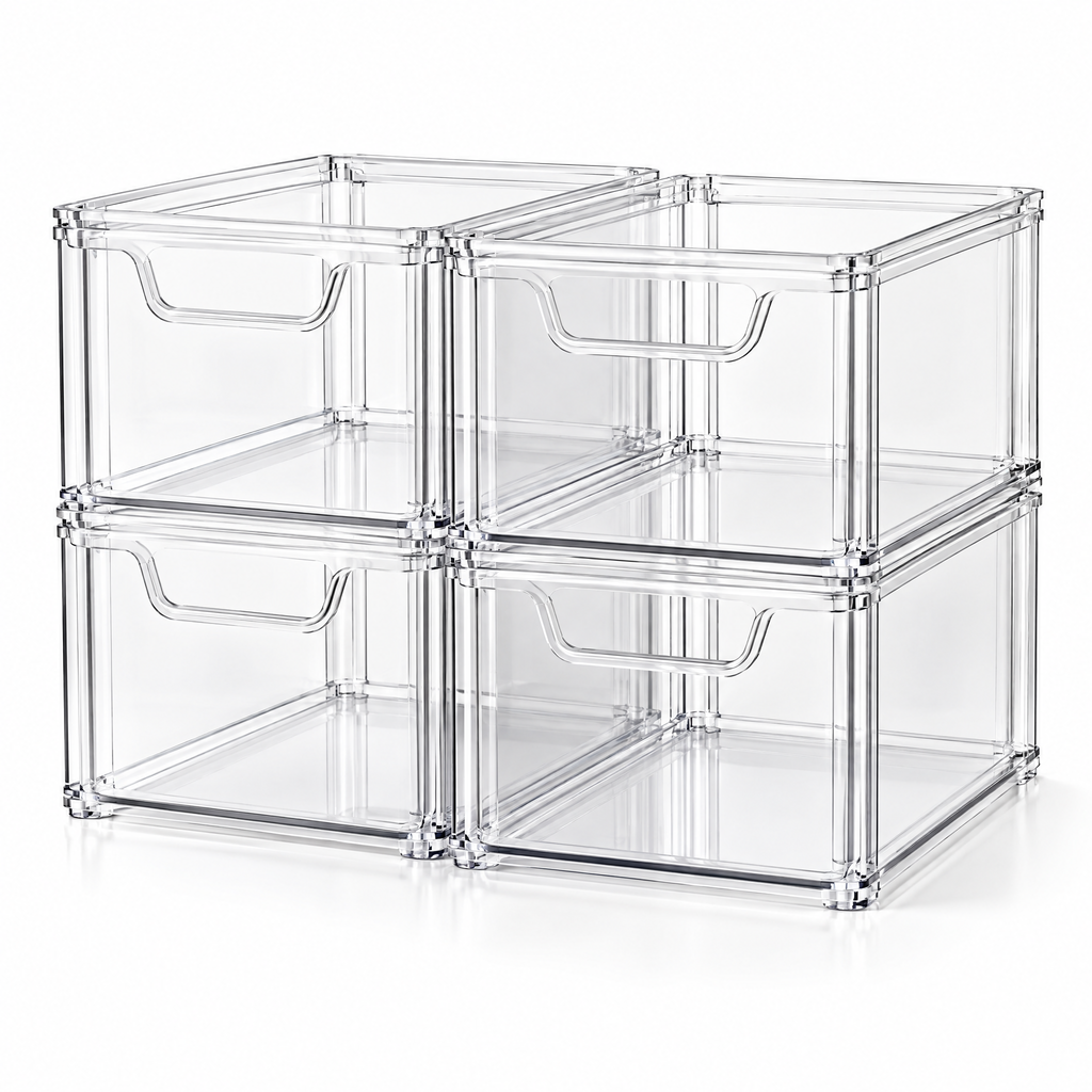 Orvelmont™ Stackable Refrigerator Organizer Bin Set
