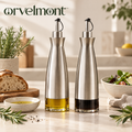 Orvelmont™ Stainless Steel Oil & Vinegar Dispenser Set