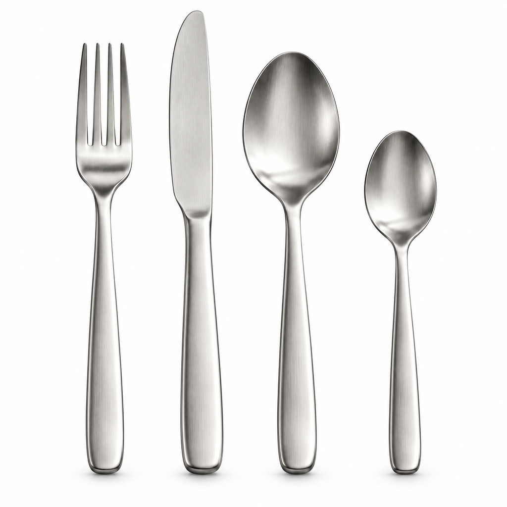 Orvelmont™ Brushed Stainless Steel Flatware Set